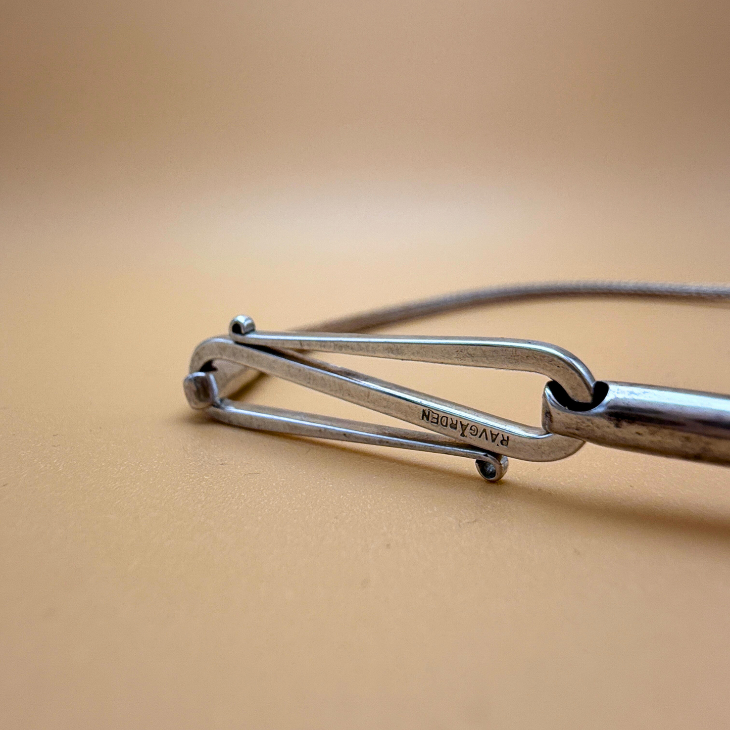 Dobbeltstrikket sølvkæde – 64 cm