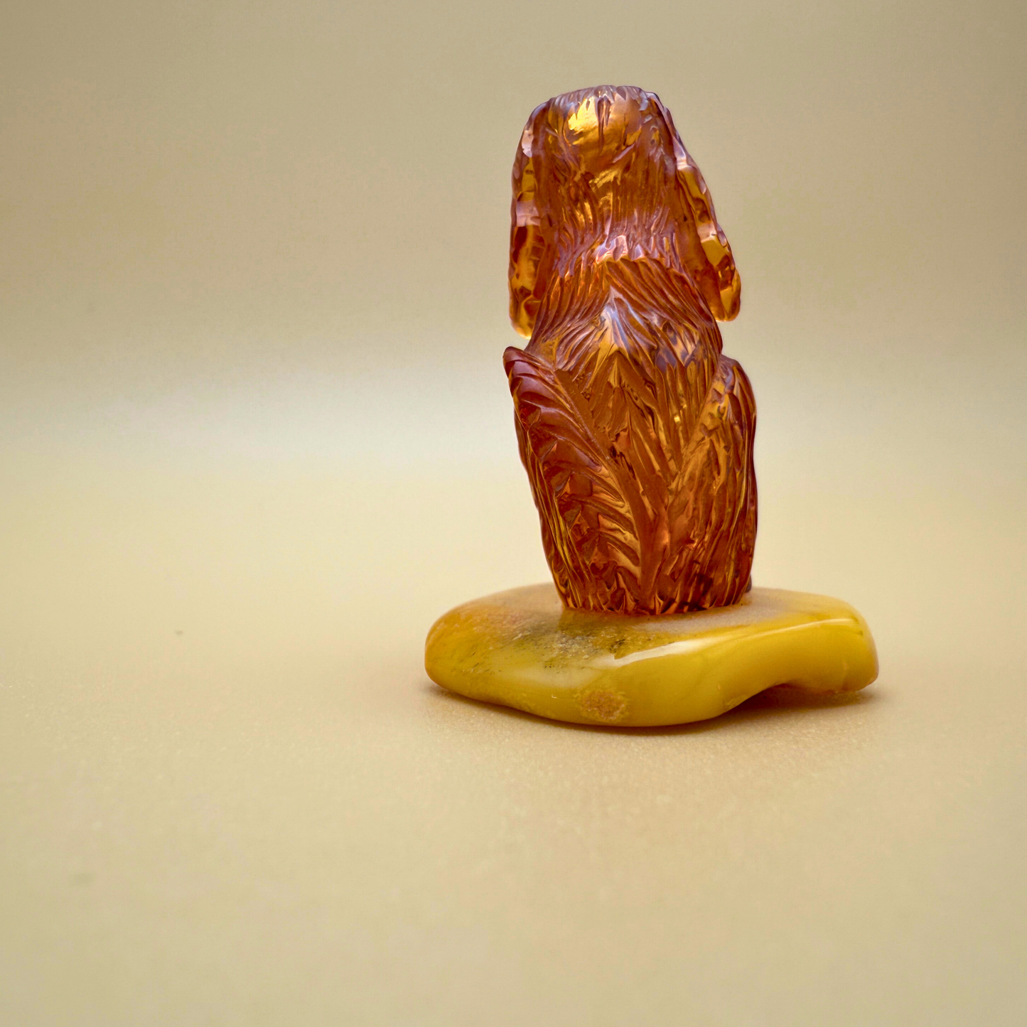 Astrid - hunde rav figur