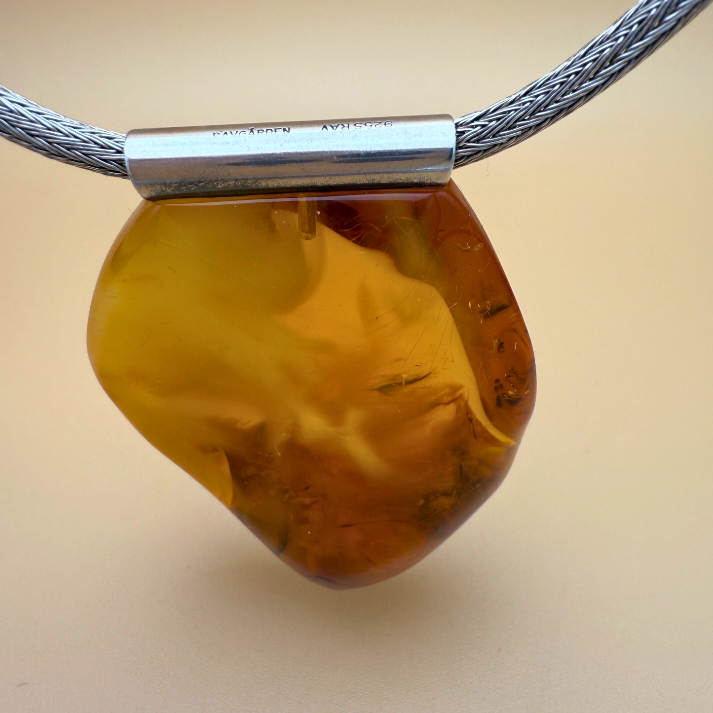 Dobbeltstrikket sølvkæde – 64 cm