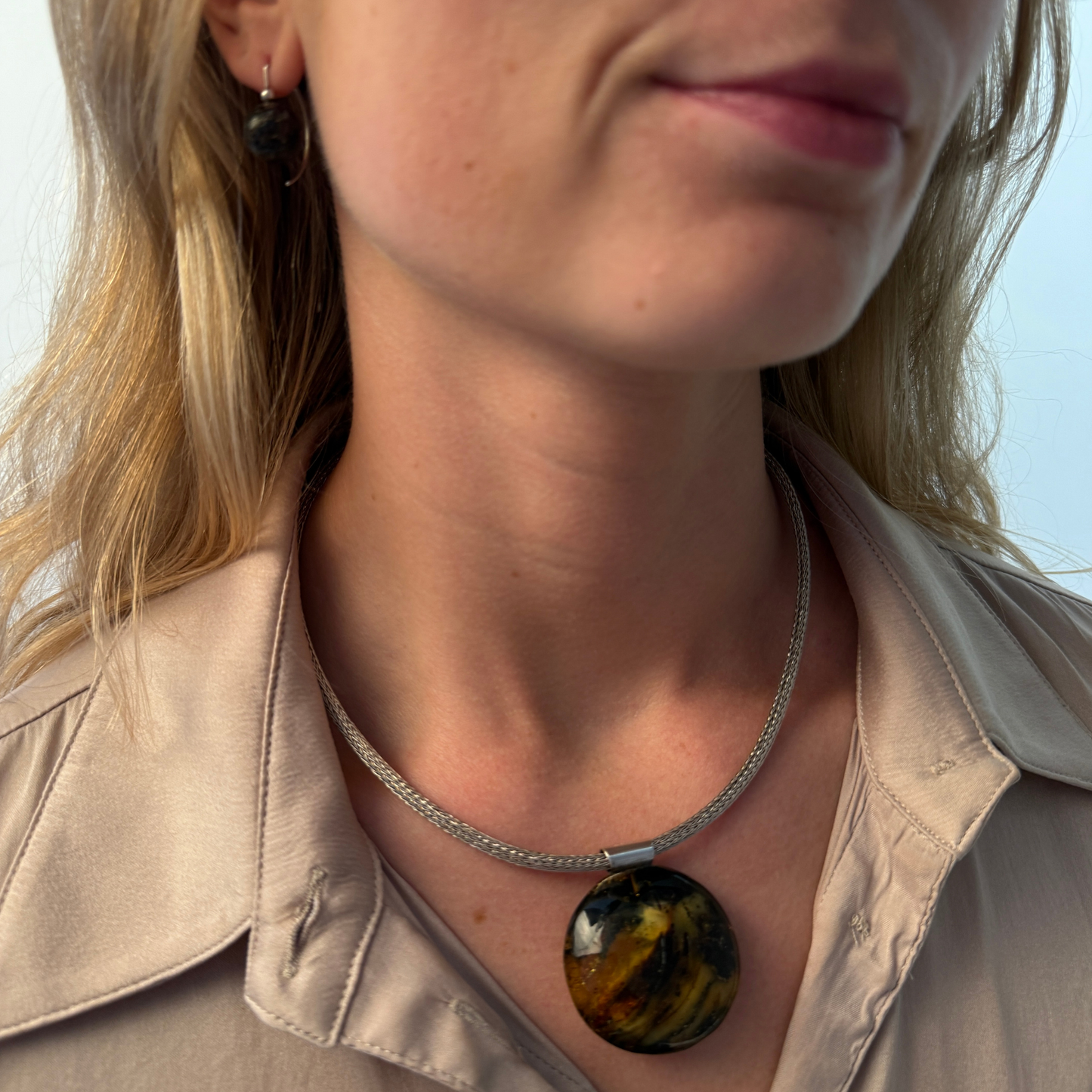 NO 1. Sølv & mosgrøn