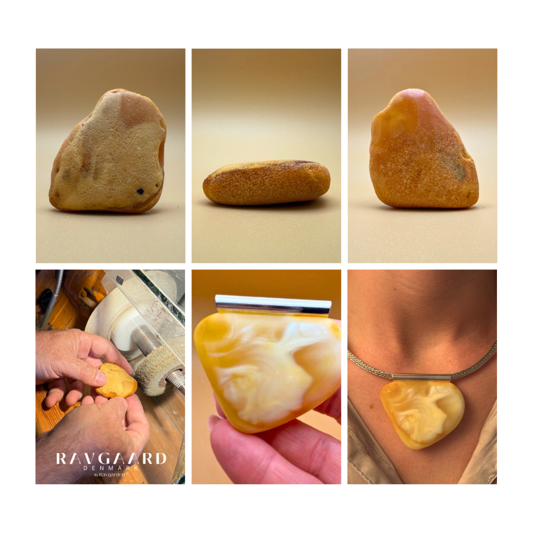 Hvid Mælkeagtig Vedhæng