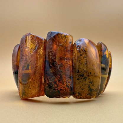 Efterårs rav armbånd