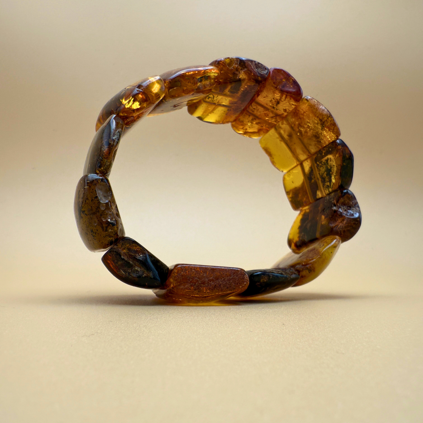 Efterårs rav armbånd