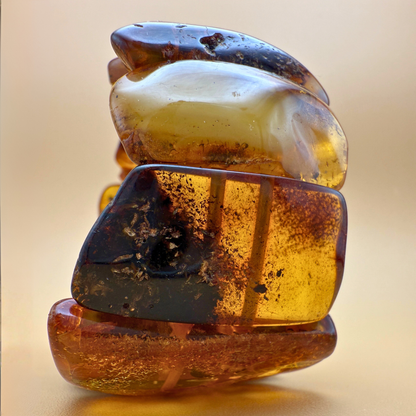 Efterårs rav armbånd