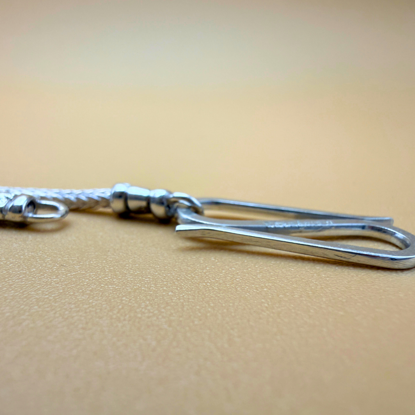 Sølvrævehale kæde – blank