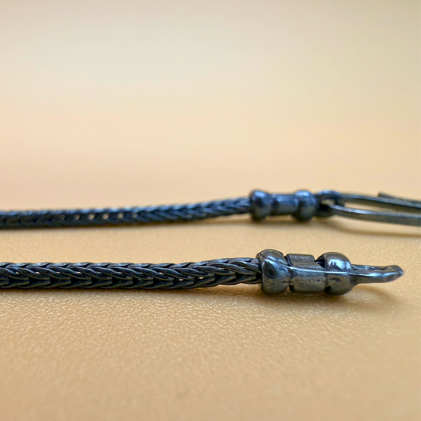 Sølvrævekæde – oxideret