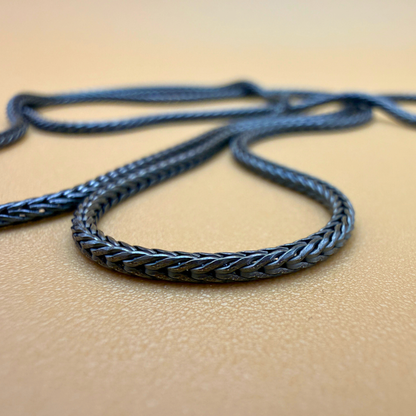 Sølvrævekæde – oxideret