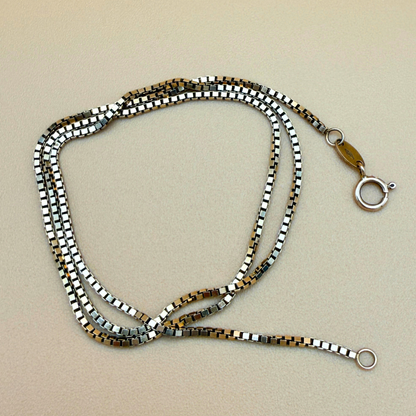 Venezia guldkæde 14 kt – 42 cm