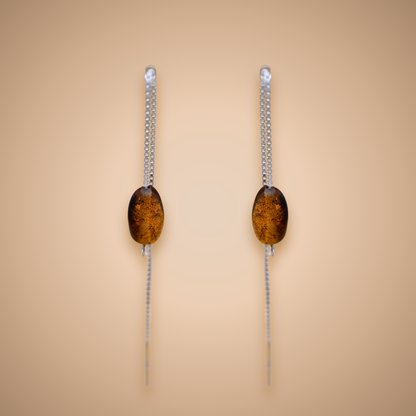 Oval pull-through