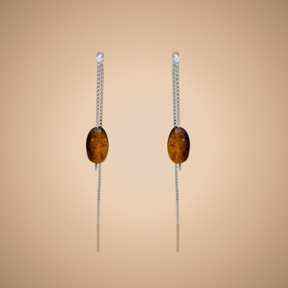 Oval pull-through