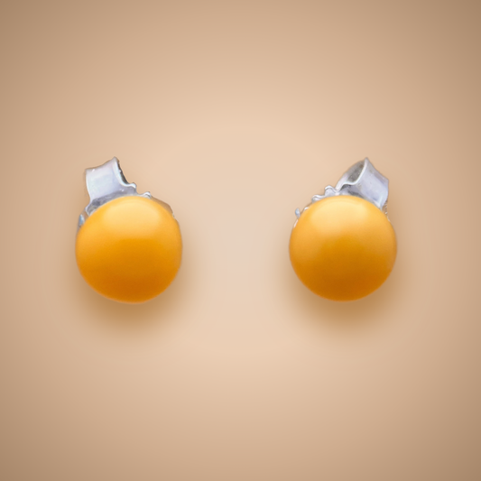 Rund Ørstestik - gul