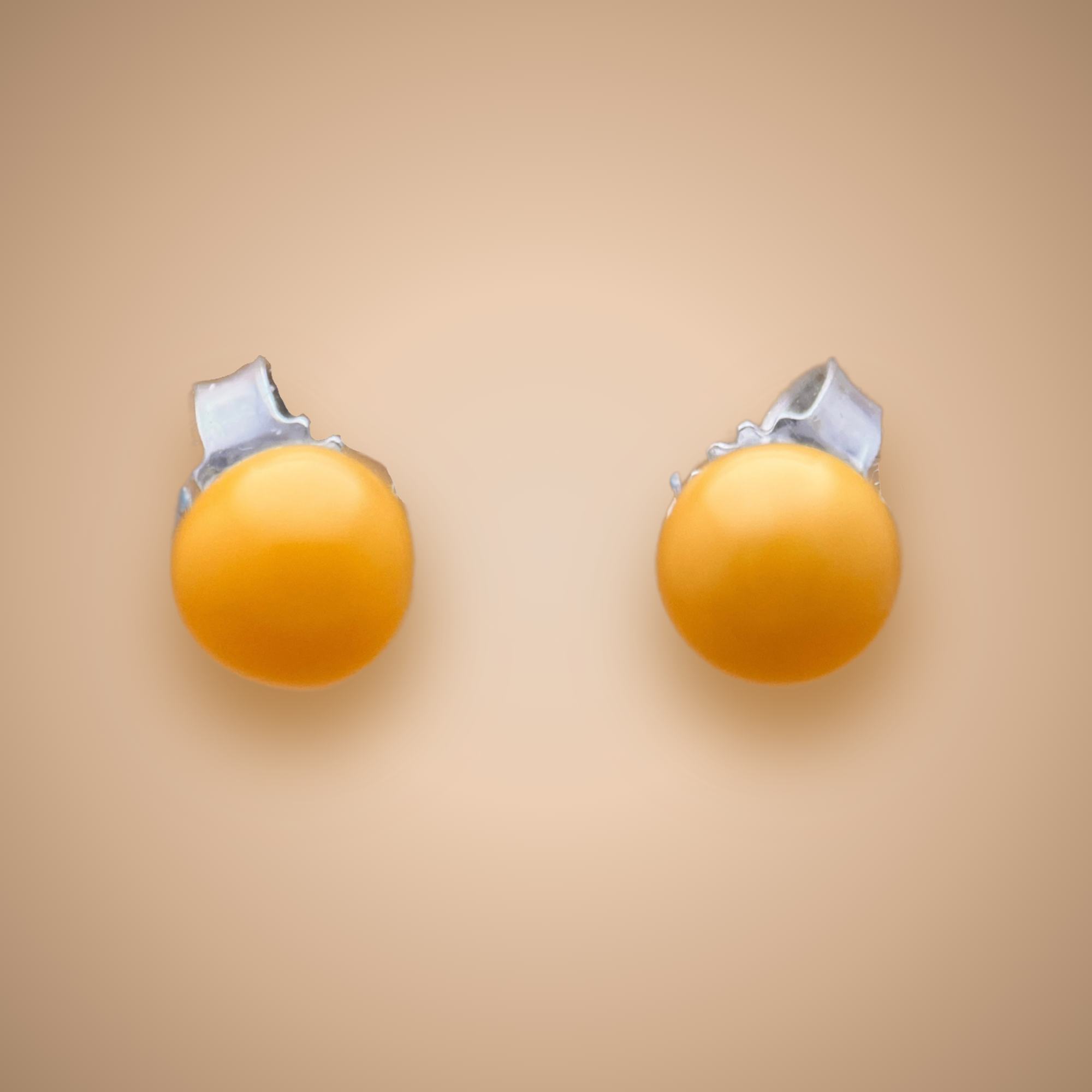 Rund Ørstestik - gul