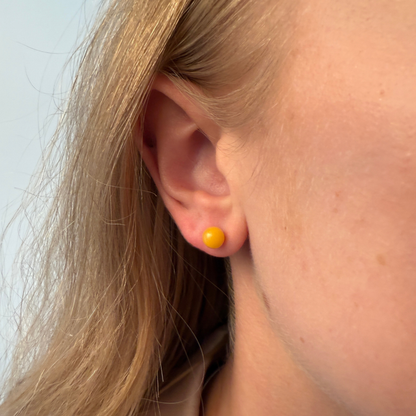 Rund Ørstestik - gul
