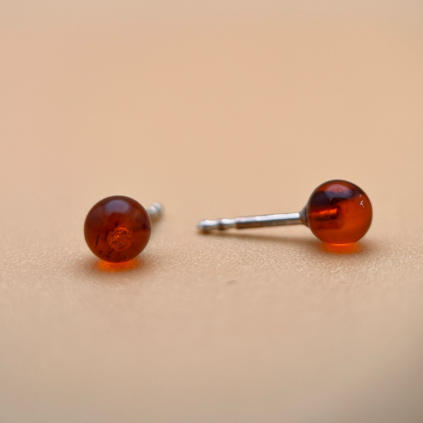 Rund Ørstestik - cognac