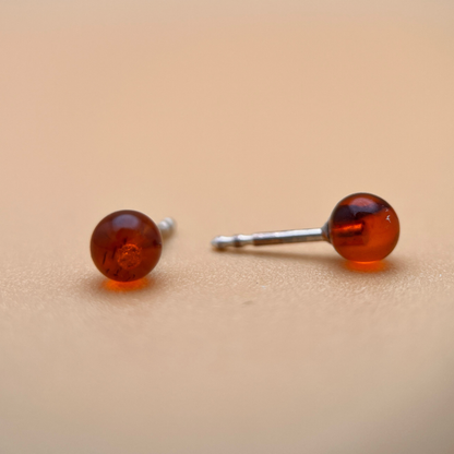 Rund Ørstestik - cognac