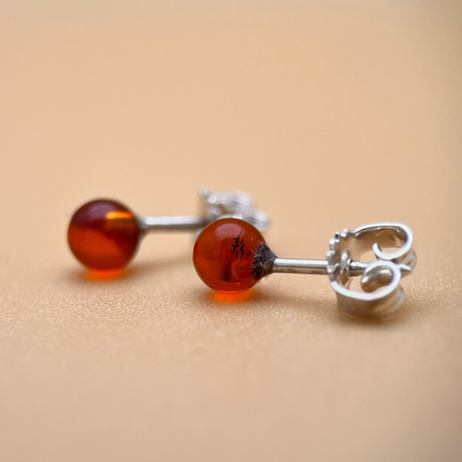 Rund Ørstestik - cognac