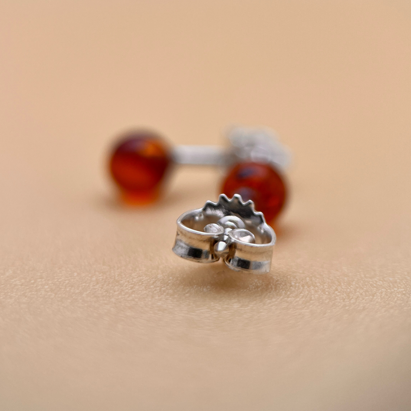 Rund Ørstestik - cognac