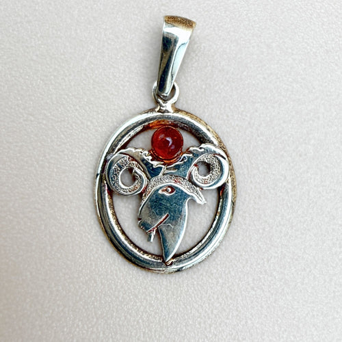 Capricorn 14kt Gold Zodiac pendant