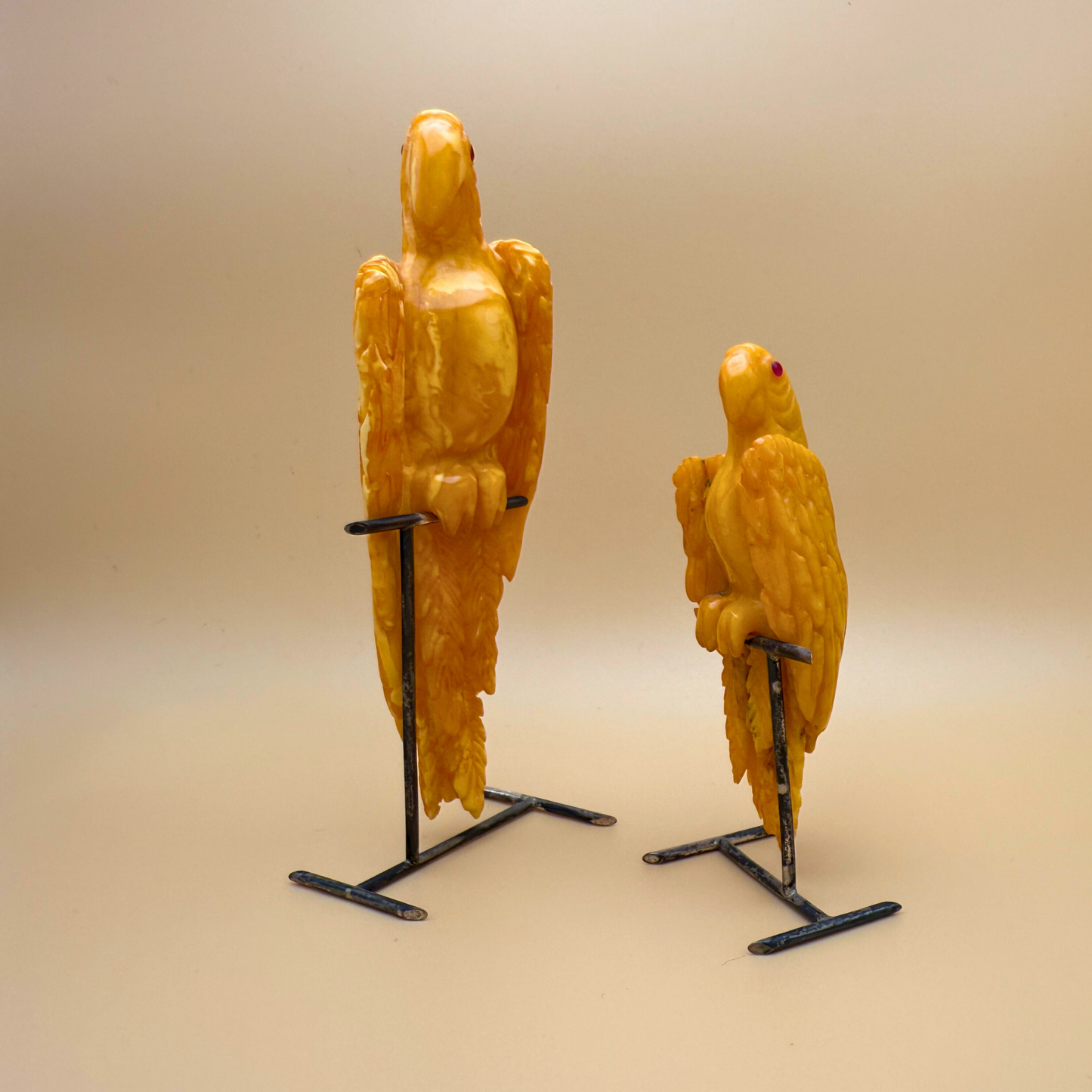 Annika - Papegøje ravfigur