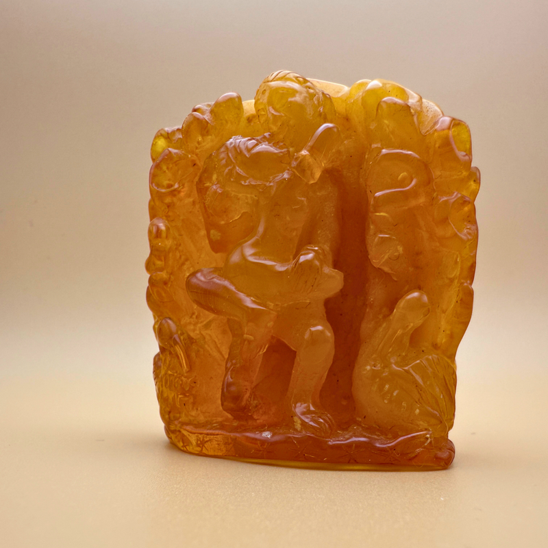 Radha og Krishna - Ravfigur