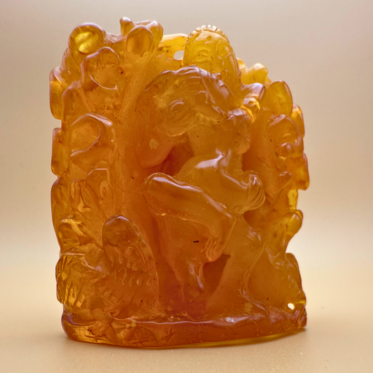 Radha og Krishna - Ravfigur