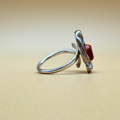 Wave Ring – No. 2 – Antique Brown