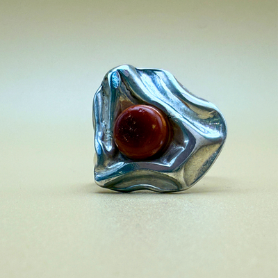 Wave Ring – No. 2 – Antique Brown