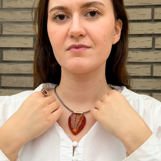 Almond Ravvedhæng – cognac shimmer