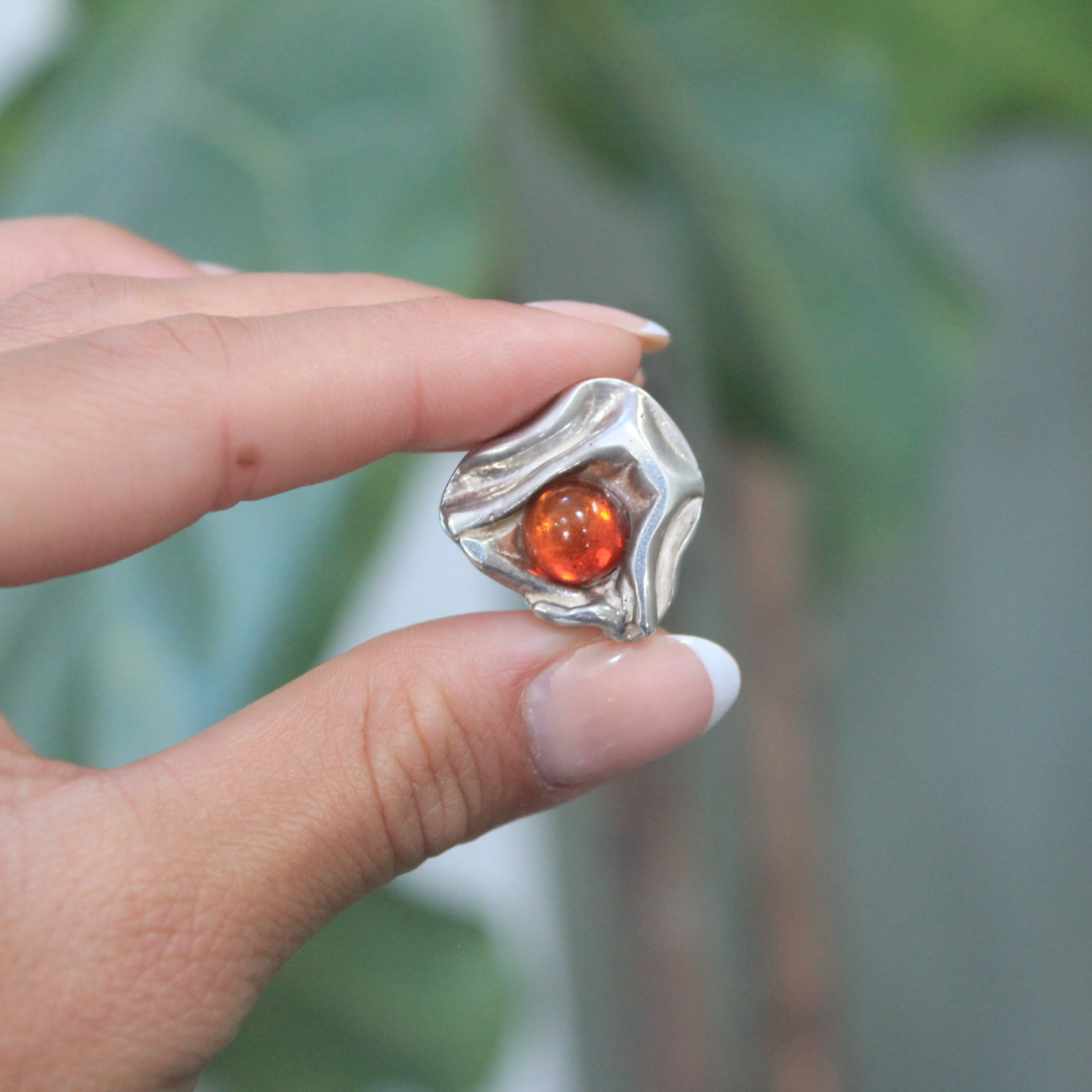 Wave Ring – No. 2 – Lys cognac