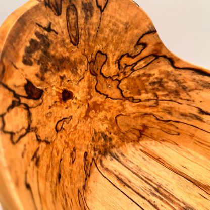 Skål i spaltet birk