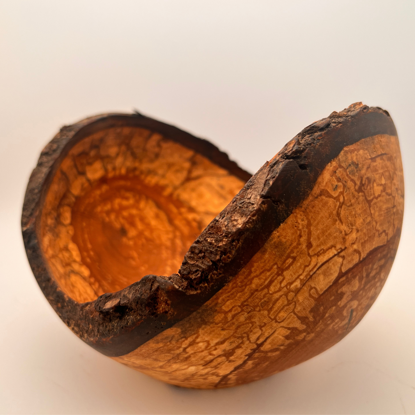 Træskål med rå kant Ⅱ