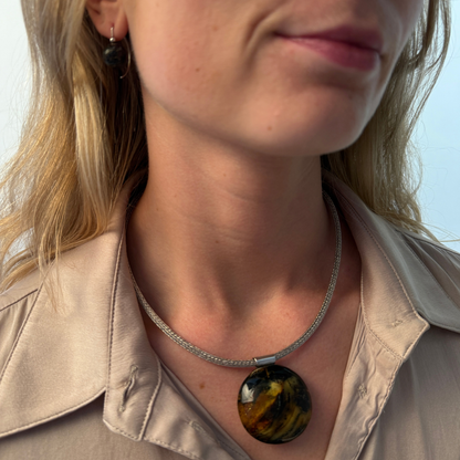 NO 1. Sølv & mosgrøn