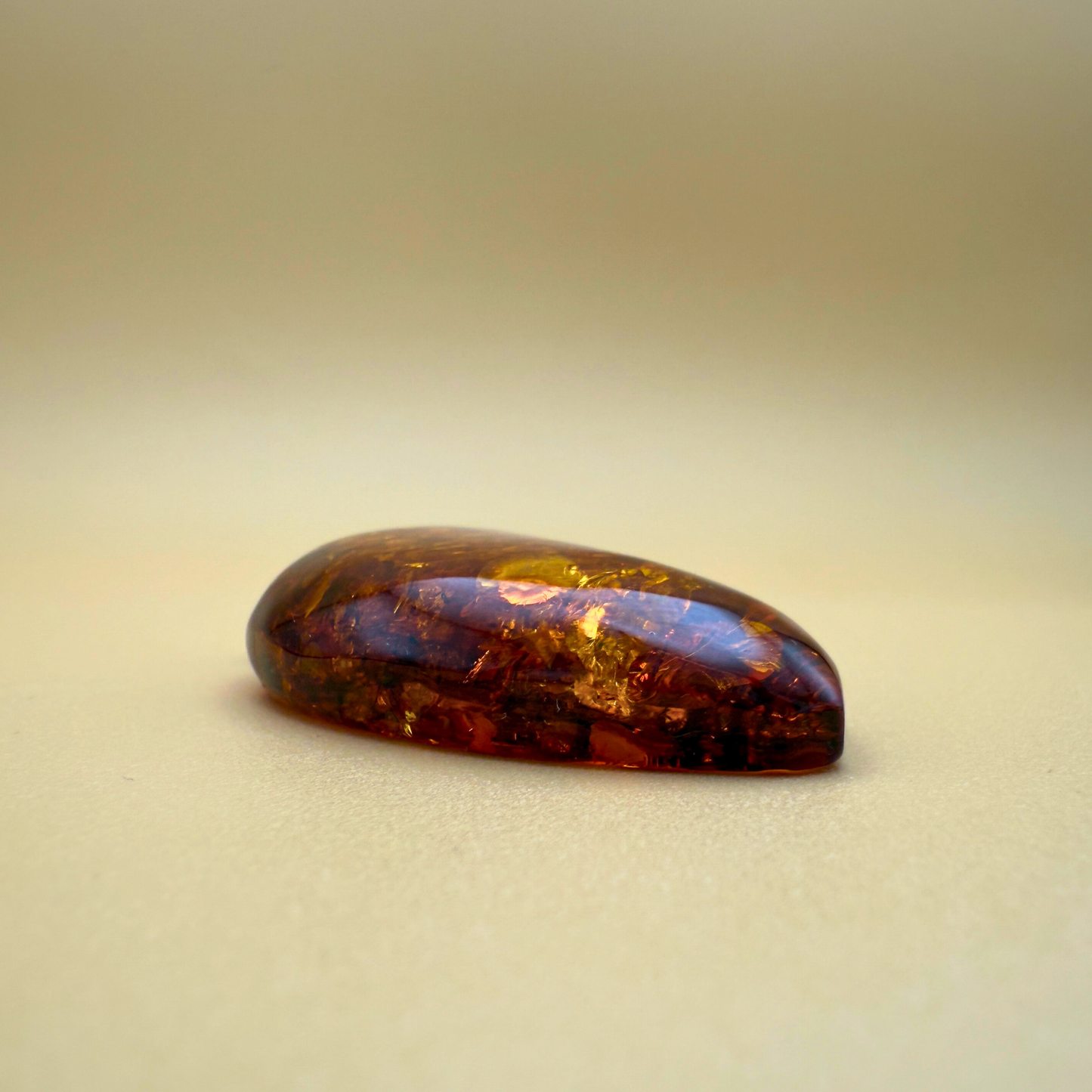 Almond Ravvedhæng – cognac shimmer