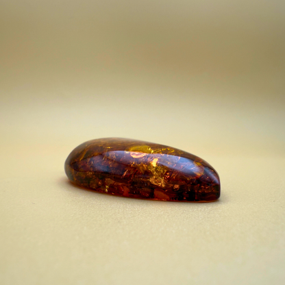 Almond Ravvedhæng – cognac shimmer