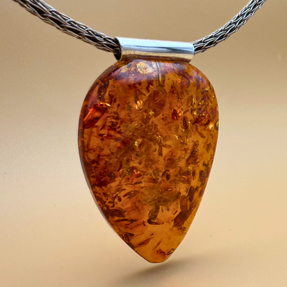 Almond Ravvedhæng – cognac shimmer