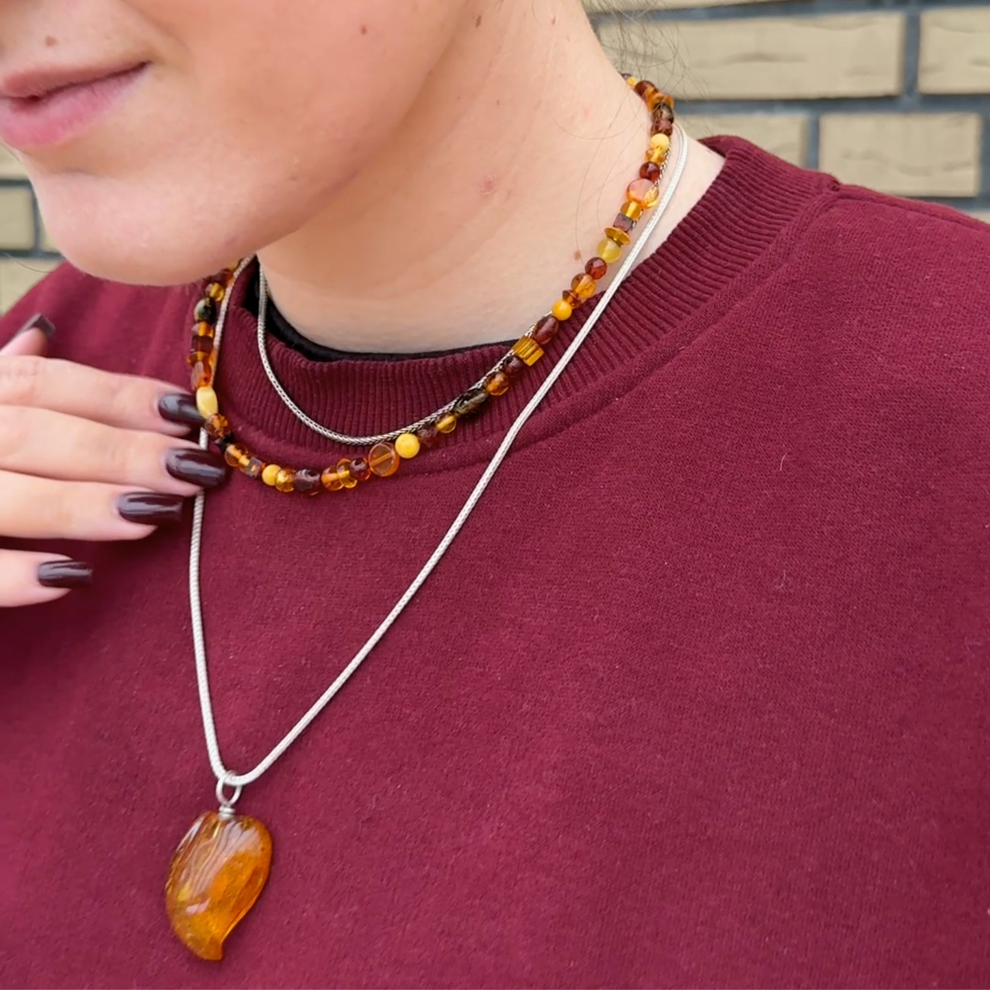 Dancing Heart Ravvedhæng – plant traces