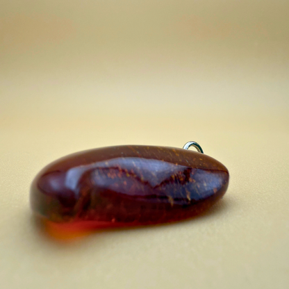 Dancing Heart Ravvedhæng – vin rød shimmer